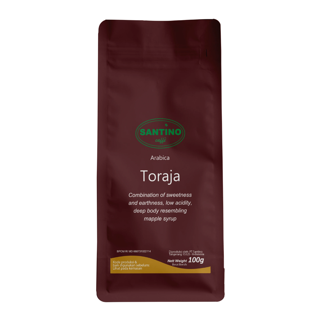 Santino Single Origin Toraja Coffee Kopi Toraja