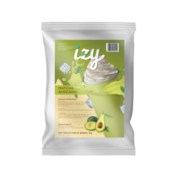 Izy Matcha Avocado Powder Drink