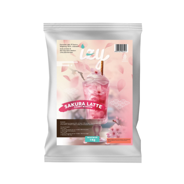 Izy Sakura Latte Powder Drink