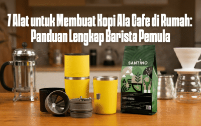 7 Alat untuk Membuat Kopi Ala Cafe di Rumah: Panduan Lengkap Barista Pemula
