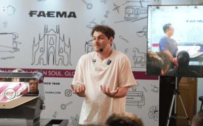 Gandeng Faema, Santino Hadirkan Juara Dunia Barista WBC 2025 Jack Simpson ke Jakarta untuk Majukan Industri Kopi Indonesia.